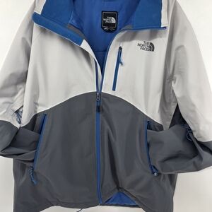 The North Face Men's Gray and Blue Jacket